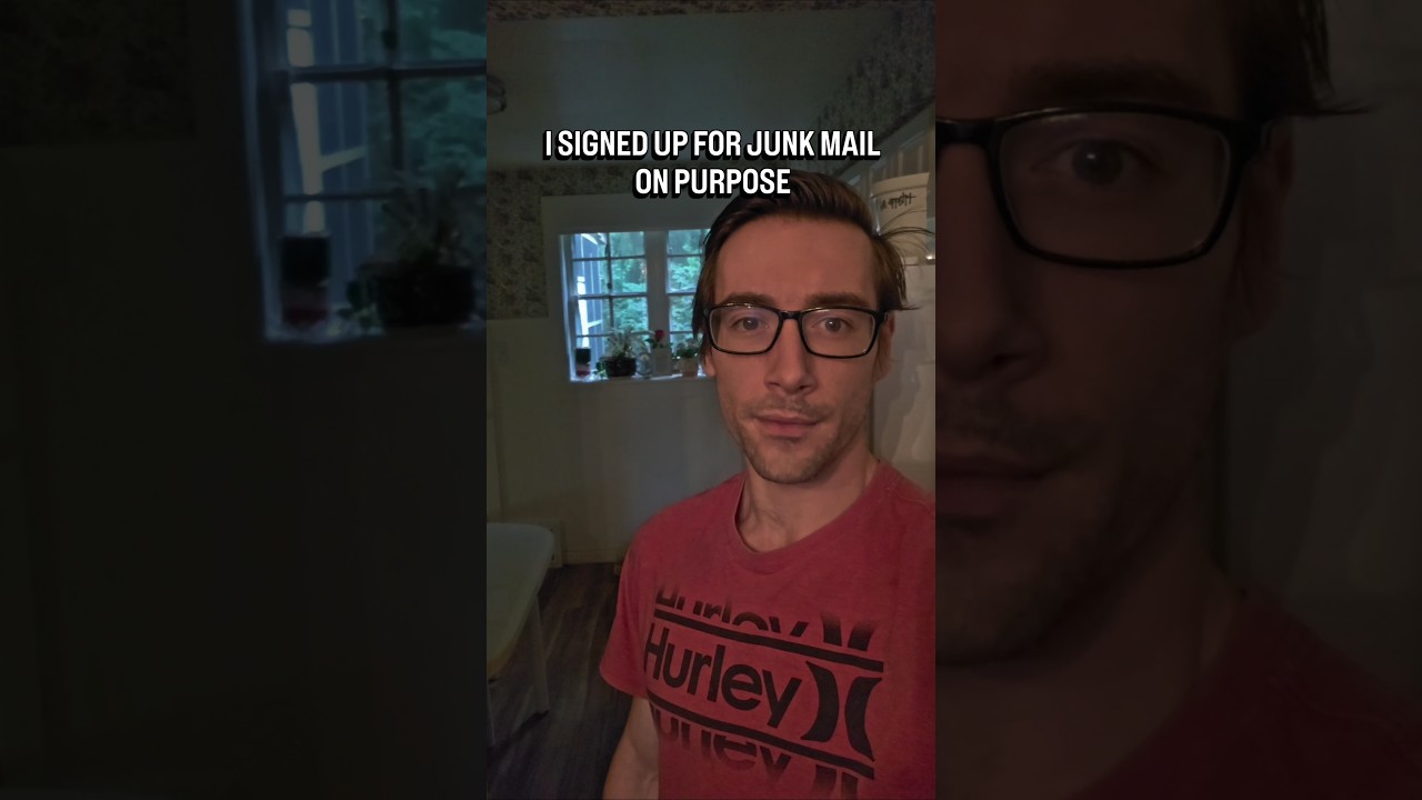 I Signed Up For Junk Mail On Purpose
