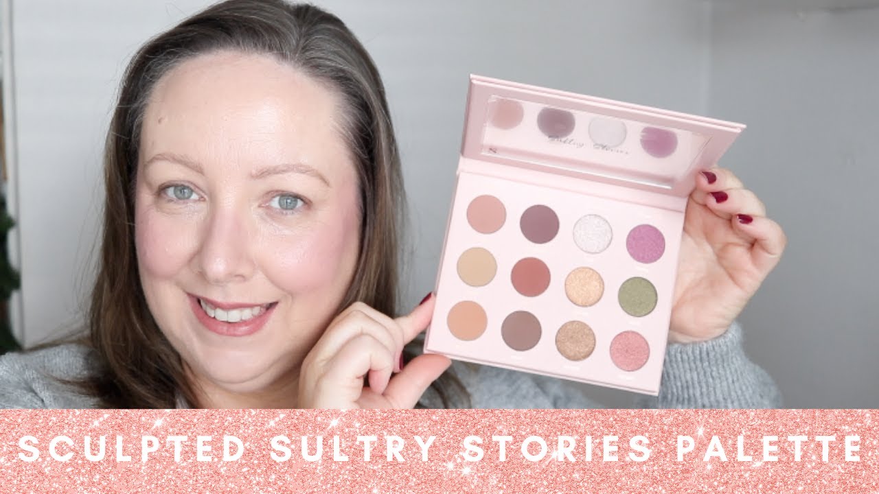 Sculpted by Aimee Sultry Stories Palette swatches, review, demo!