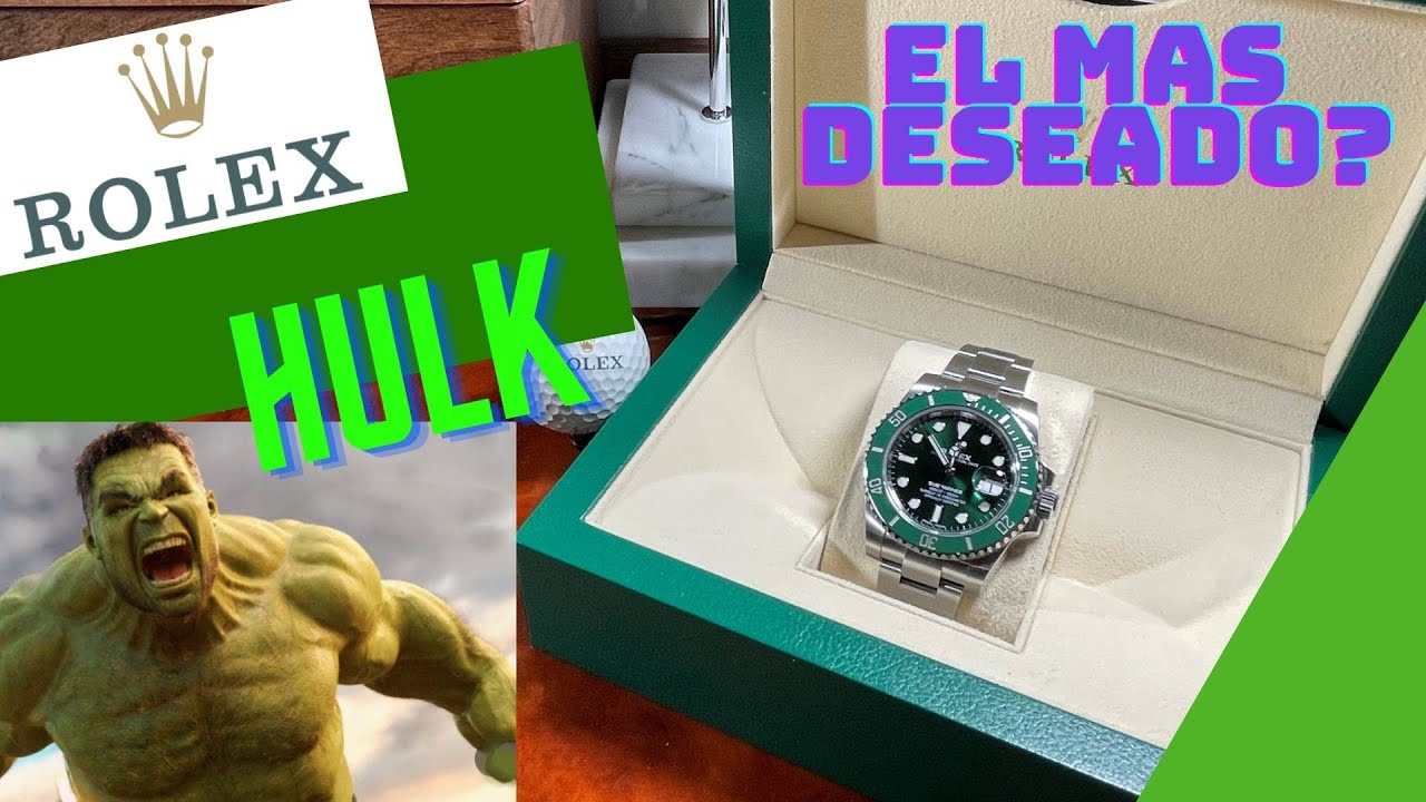 116610LV El mejor Submariner? Reseña y unboxing del iconico Rolex Hulk.