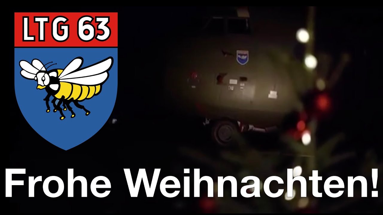 Ein Weihnachtsgruss des Lufttransportgeschwader 63 (2020)