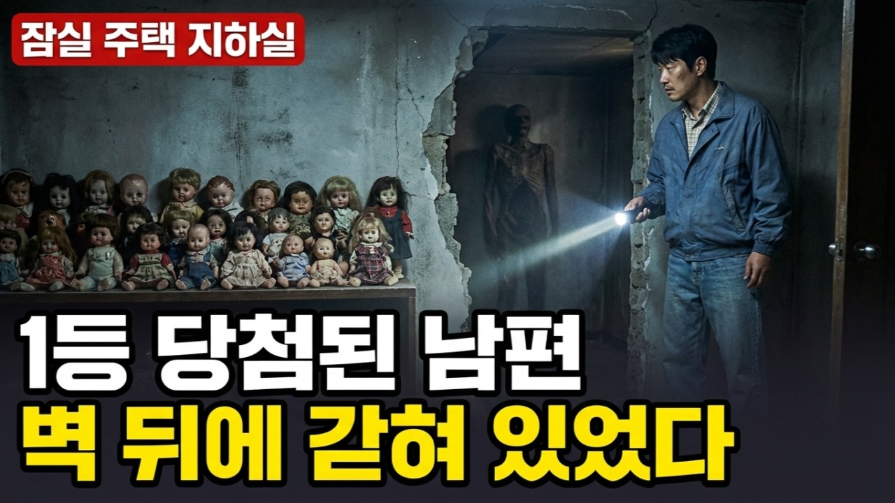 1988년 서울 잠실 복권 1등 남편 실종, 아내가 지하 밀실에 감금 25년 뒤 미라로 발견