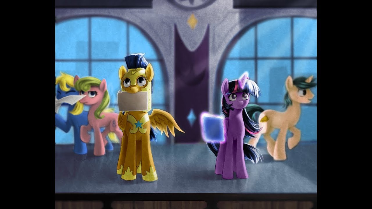 Twilight Sparkle and Flash Sentry - Despacito
