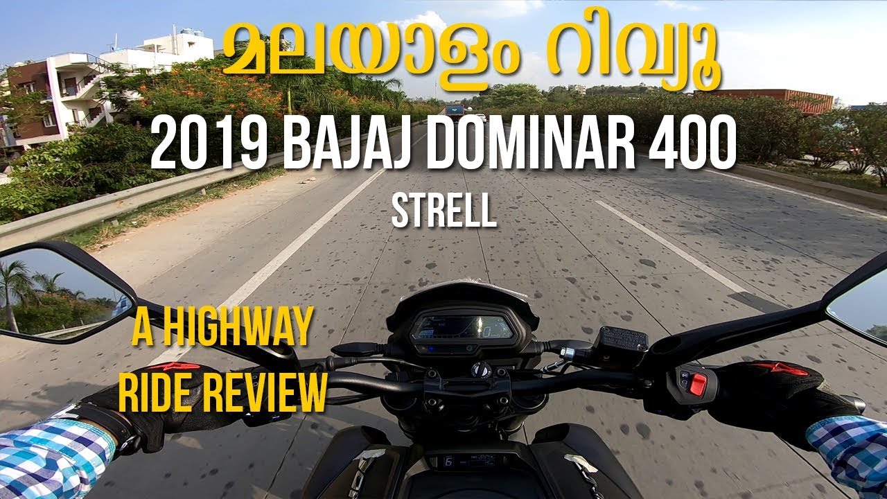 2019 Dominar 400 UG Malayalam Review - Strell