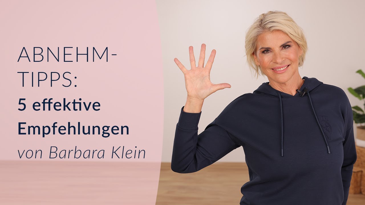 Die 5 effektivsten Abnehm-Tipps von Gesundheitsexpertin Barbara Klein