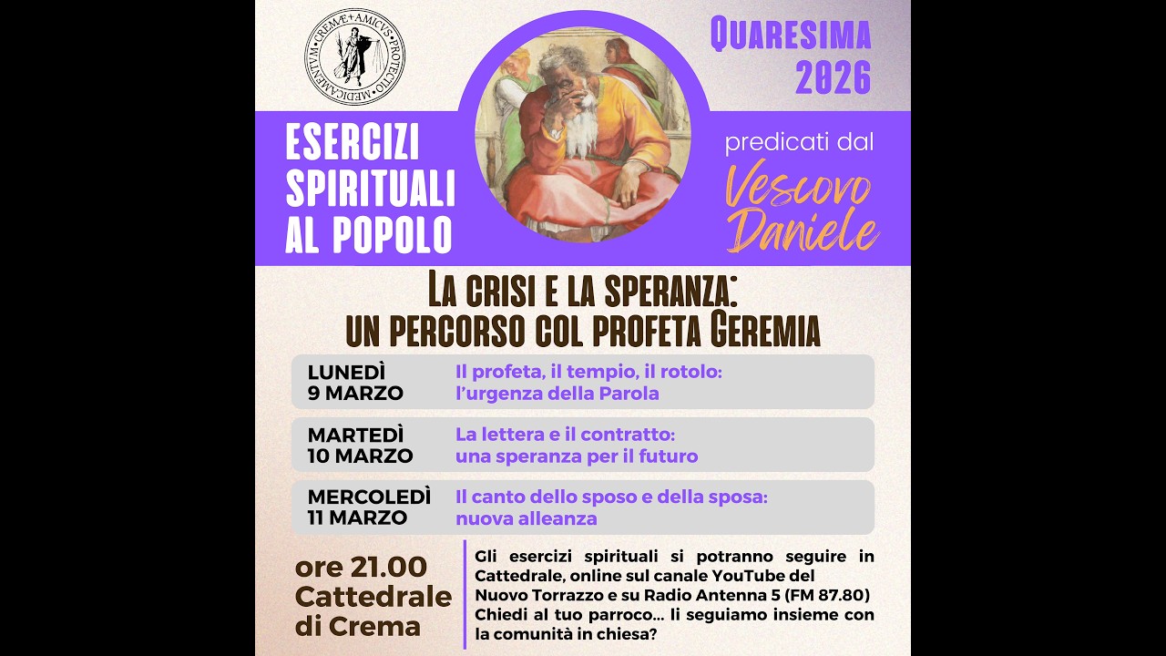 Esercizi Spirituali al Popolo - Predicati dal Vescovo Daniele Gianotti