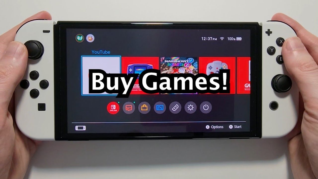 Nintendo Switch: как покупать и загружать игры из eShop!