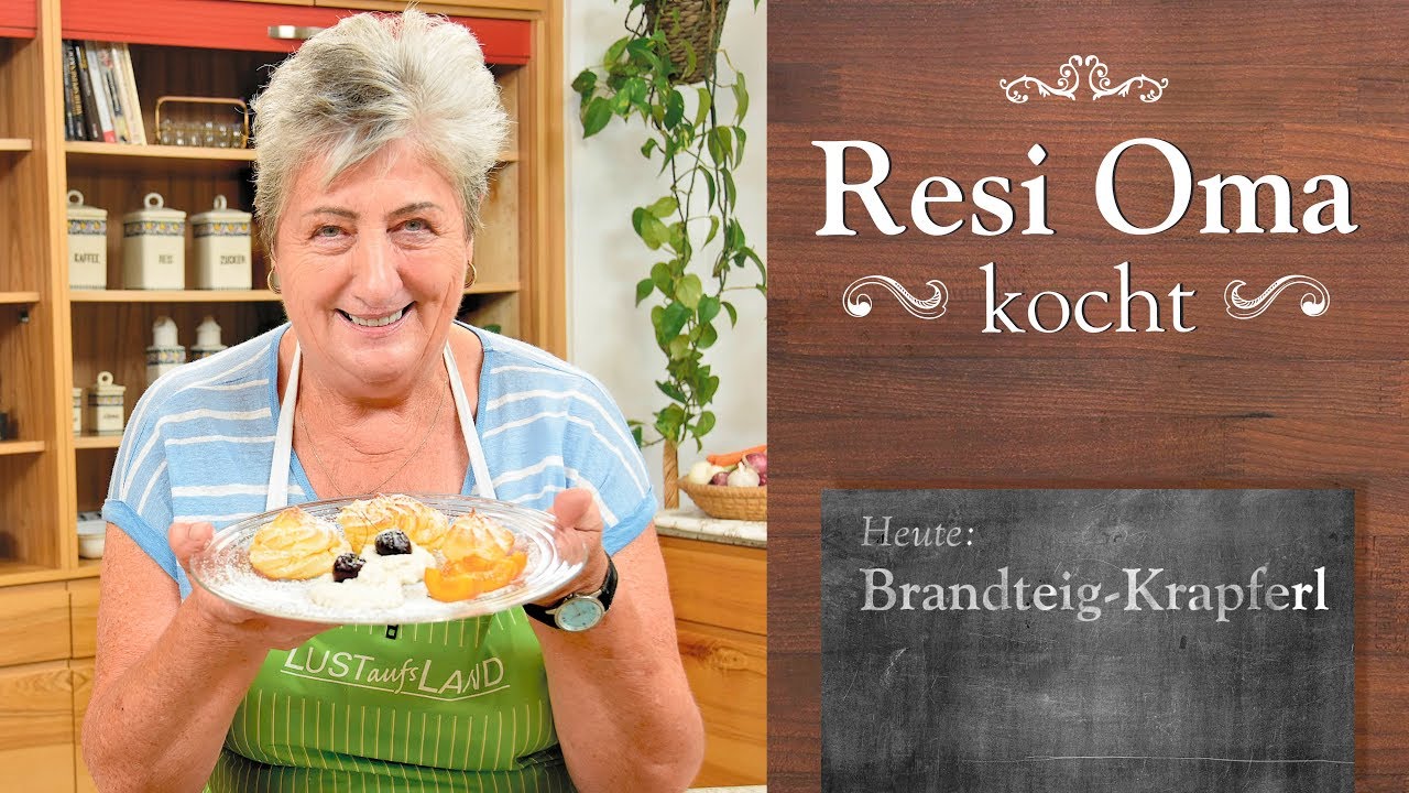 Resi Oma kocht - Brandteigkrapferln gefüllt
