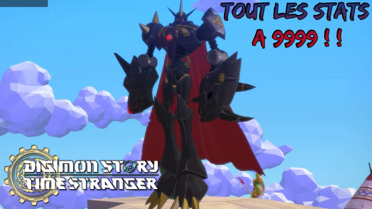 Digimon Story Time Stranger | COMMENT AVOIR 9999 A TOUTE VOS STATS ! !