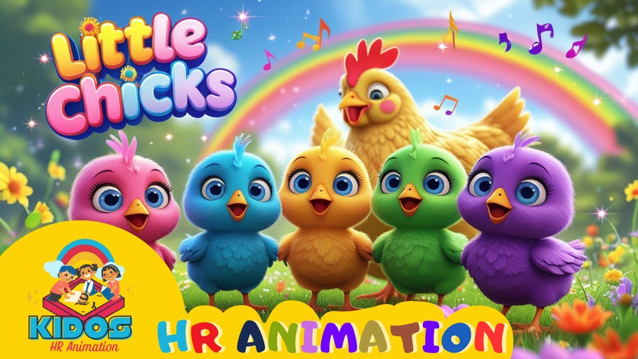Choon Choon Little Chicks🐥 | Cartoon Poem for Kids | Nursery Rhyme |Kids Poems #kids #hen #chicken