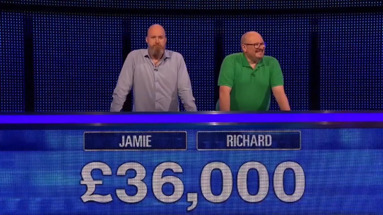 The Chase UK: Jamie & Richard’s £36,000 Final Against The Beast