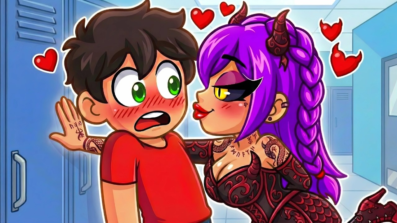 DEMON RUMI has a CRUSH on ME in Roblox Snapchat...