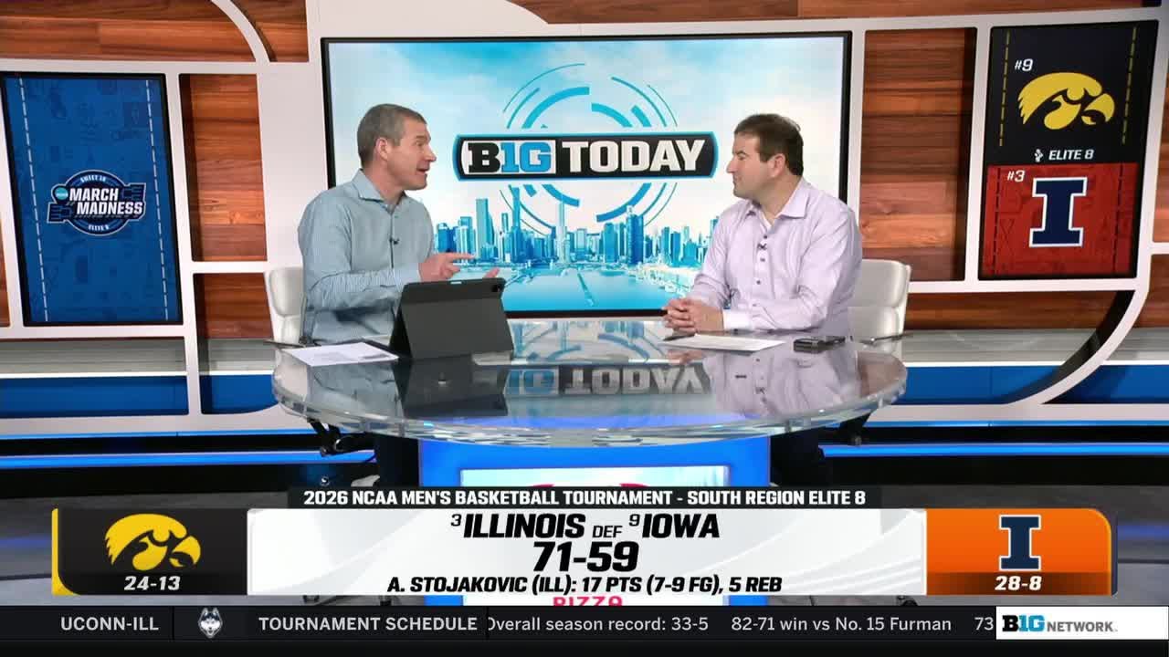 Illinois and Michigan Advance to the Final Four | B1G Today