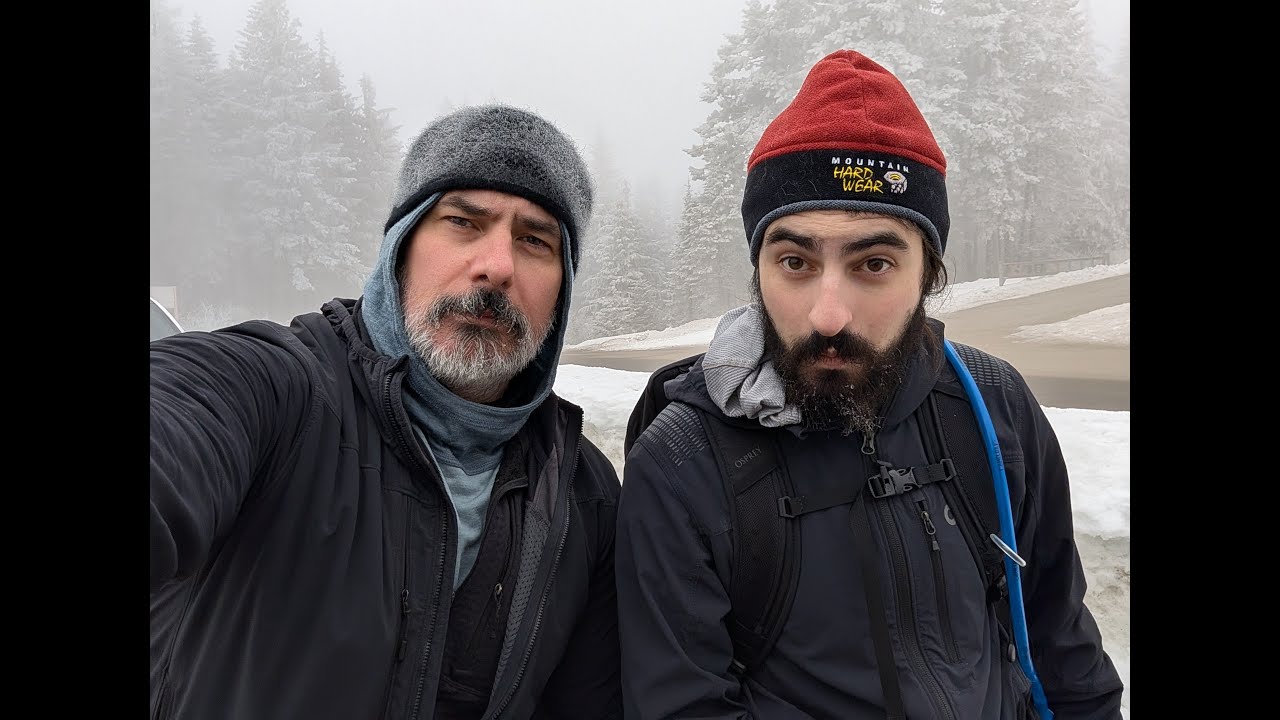 Day 1 Training for Alpinism at 46 on Mount Spokane