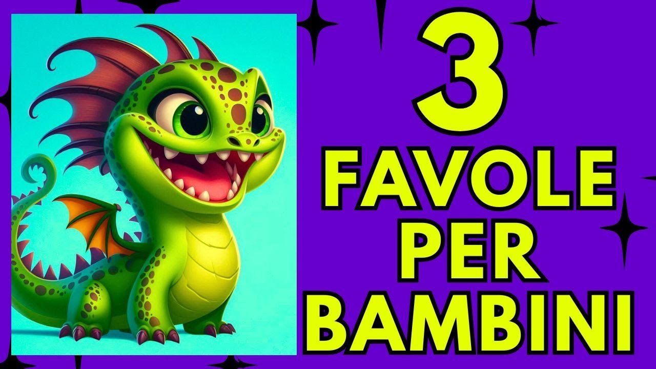3 FAVOLE PER BAMBINI