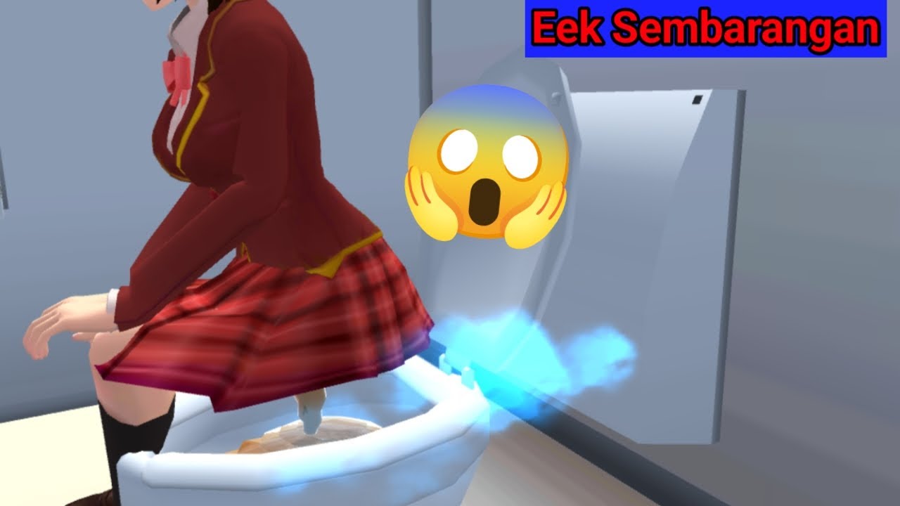 Eek Besar!!! Kebanyakan Makan || Karin Terlambat ke Sekolah || Sakura School Simulator