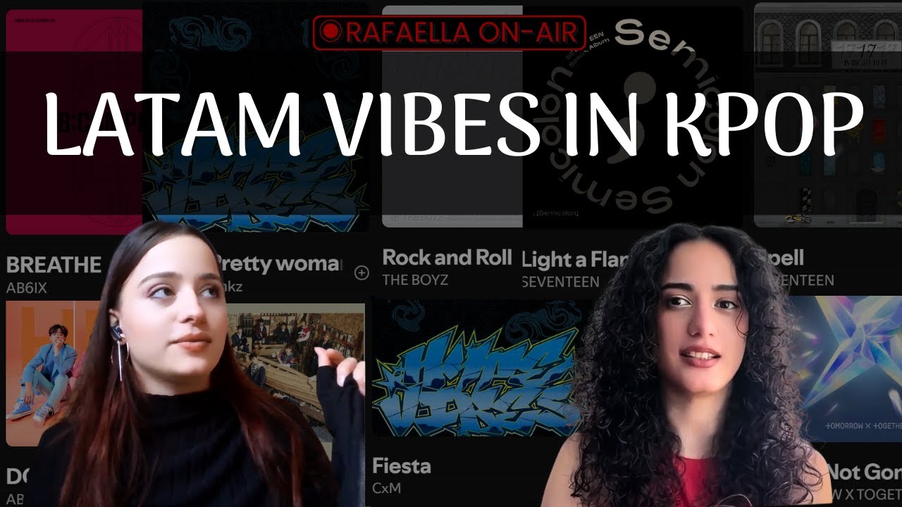 ЛАТИНОАМЕРИКАНСКИЕ вайбы в КПОП: RAFAELLA ON-AIR  