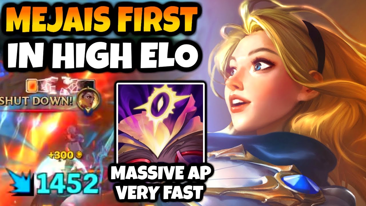 I went MEJAIS FIRST in HIGH ELO. And it was actually insane | Lux Mid