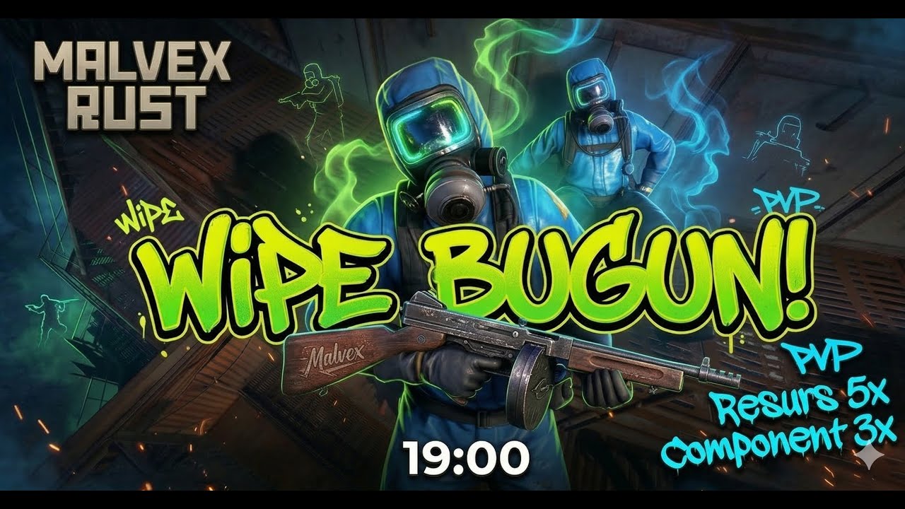 WIPE OXRGI KUN FAQAT REID! 🚀 Noldan Boshlab Eng Zo'riga Aylanamiz (NOLIMIT Rust)