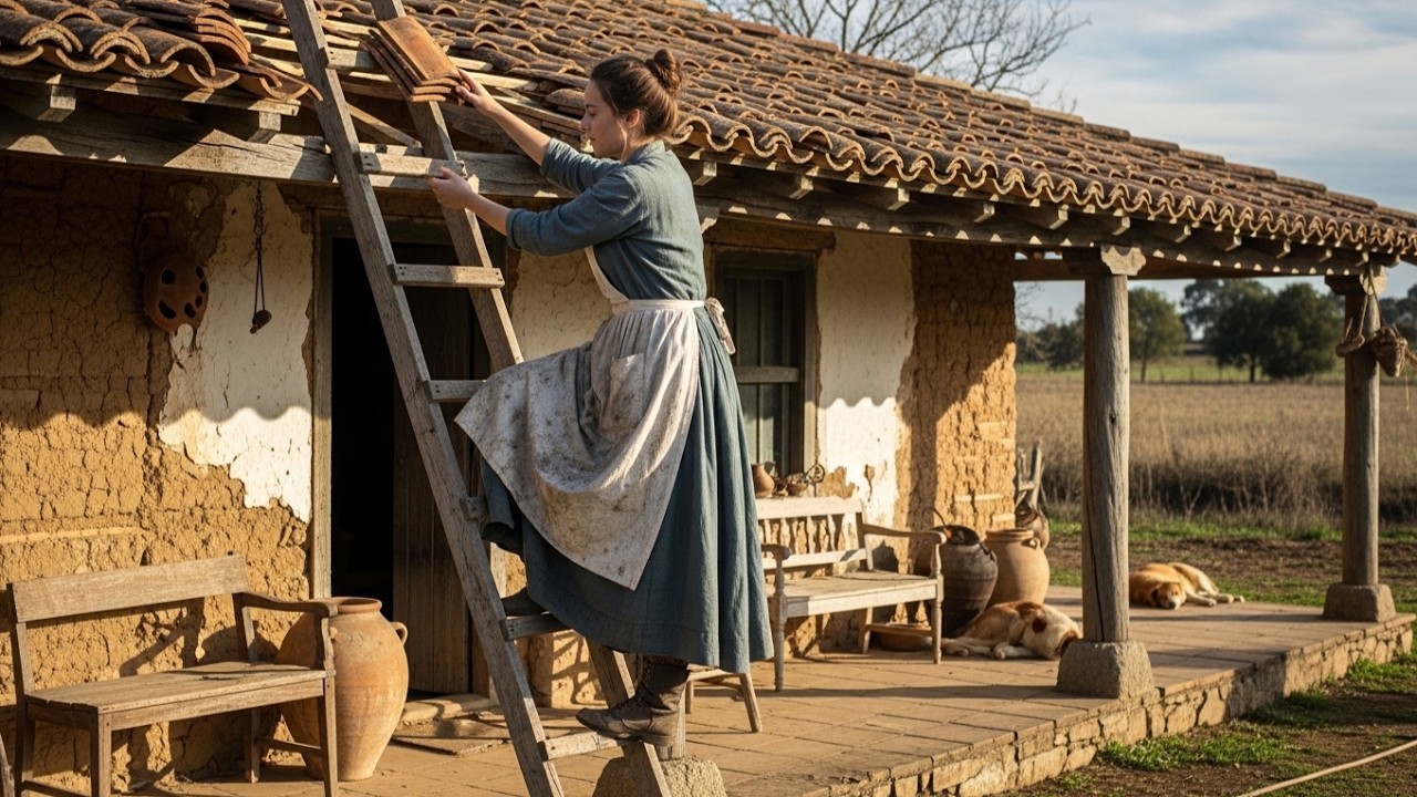 Heredó una Casa en Ruinas, Pero la Transformó en un Paraíso