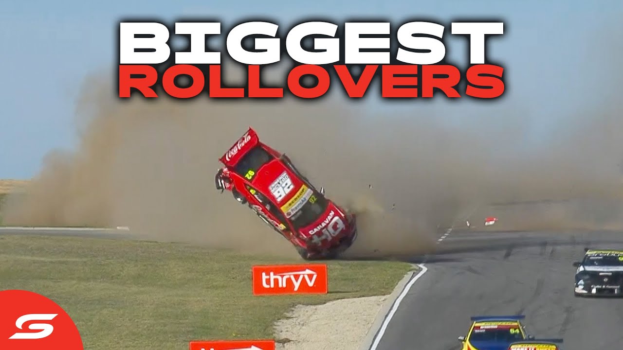 Biggest Rollovers In Supercars History | Repco Supercars Championship