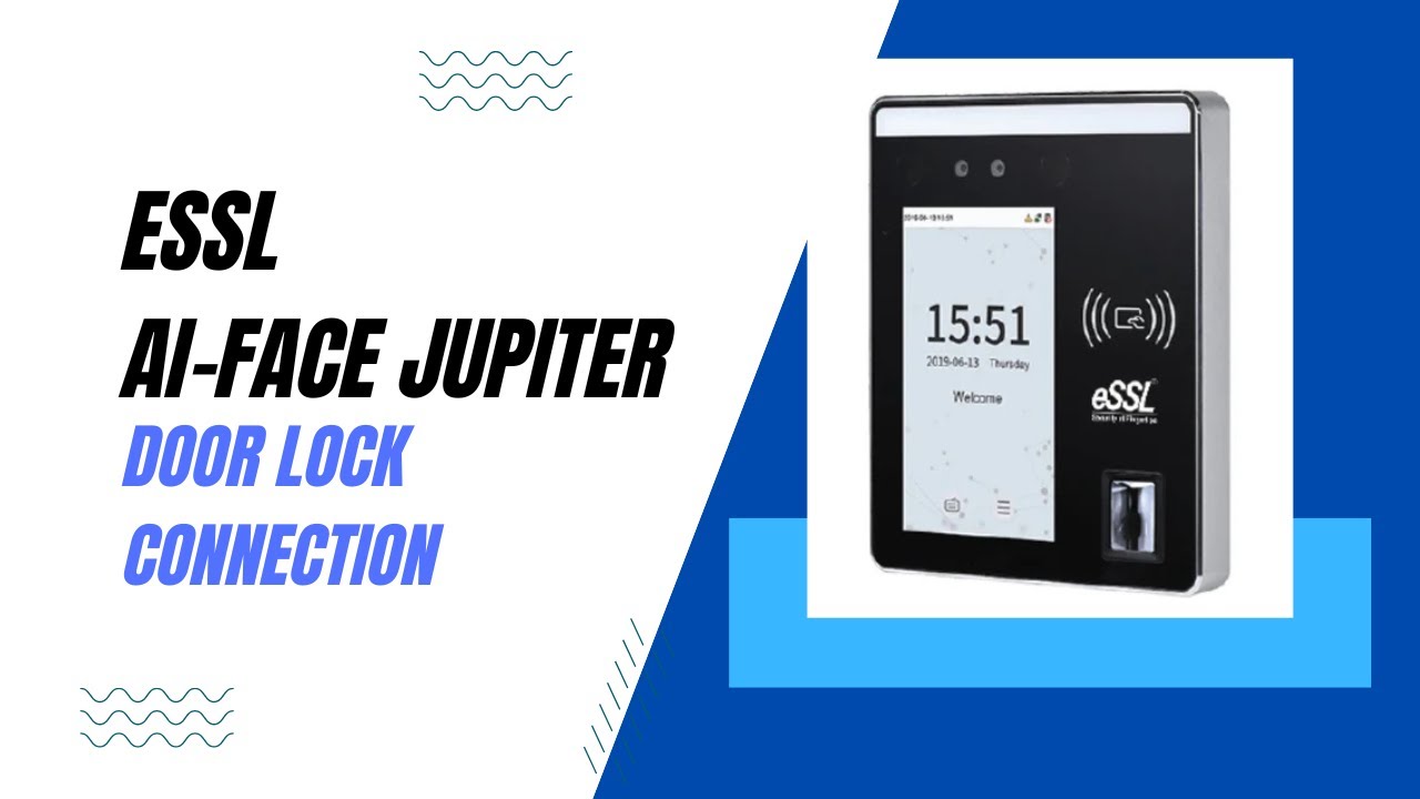 eSSL AI-Face Jupiter Door Lock Connection Tutorial – Step-by-Step Setup Guide