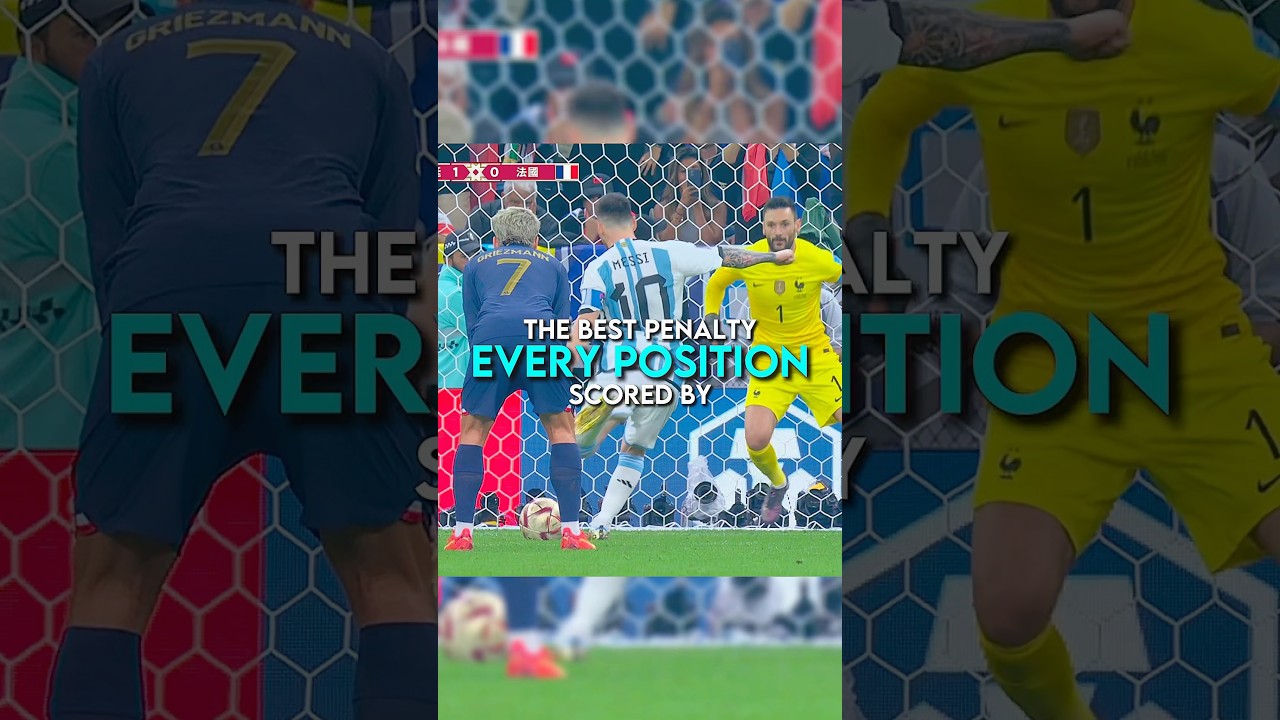The best penalty scored by every position