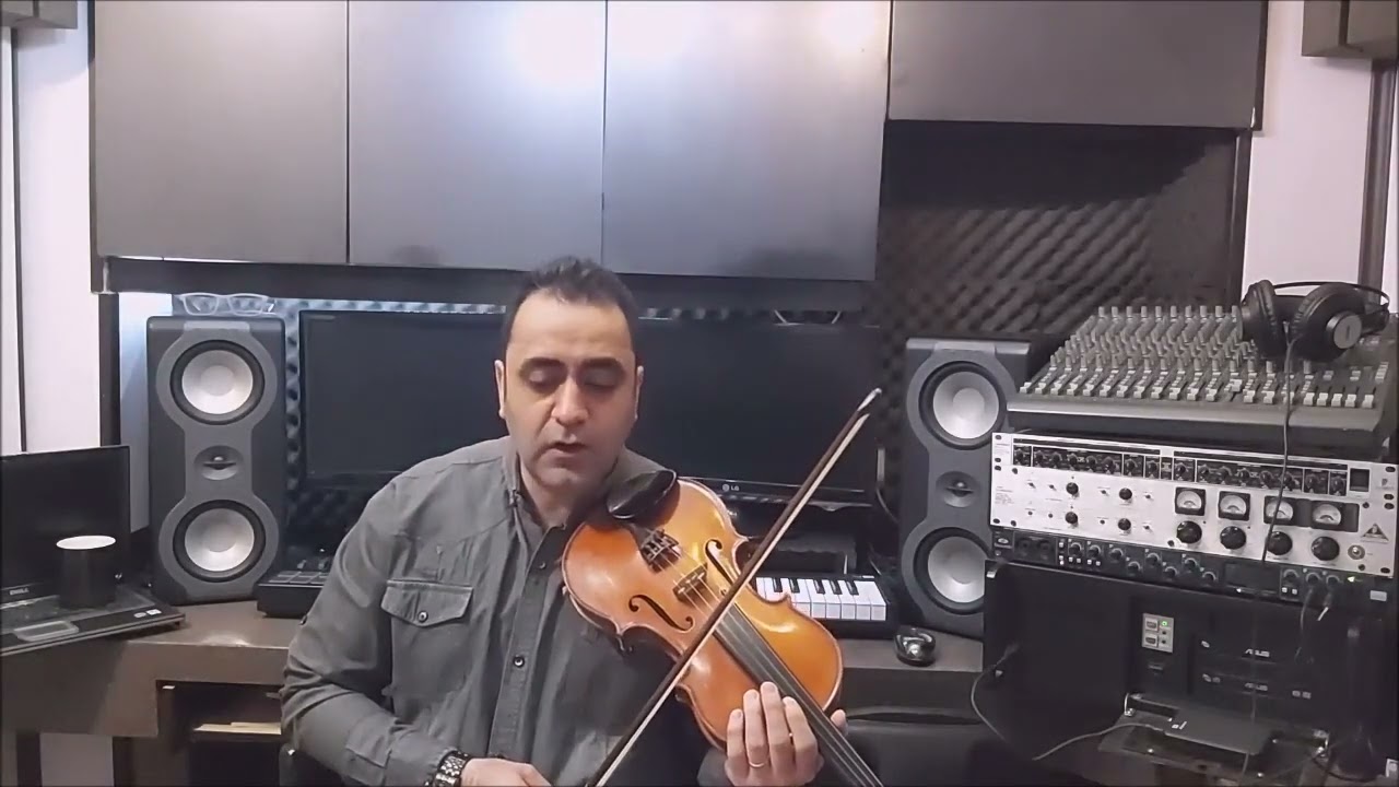 آموزش ویلن آهنگ های بیژن مرتضوی روناک ایمان ملکی