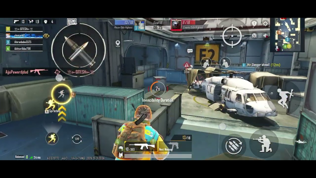 Most higest killed in gun game 😱😱😱