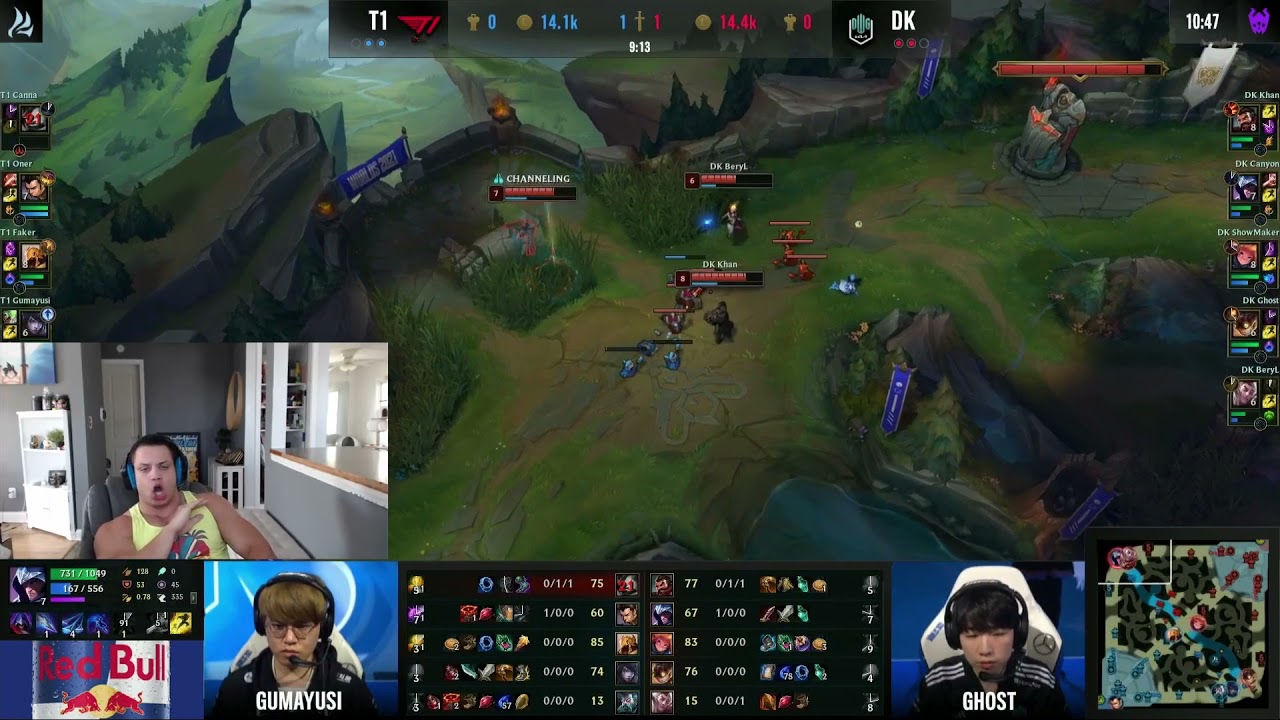 Tyler1 Rage Quit Stream after seeing T1 Canna inting vs DK in game 5