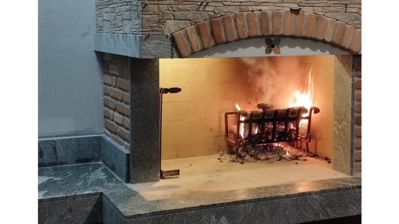 COME COSTRUIRE UN CAMINO DA ESTERNO A LEGNA PER GRIGLIARE.CONSTRUCTION OF AN OUTDOOR FIREPLACE