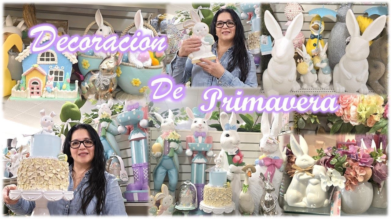 Decoración 2025 para el hogar 🌼 Primavera 🌷 Easter