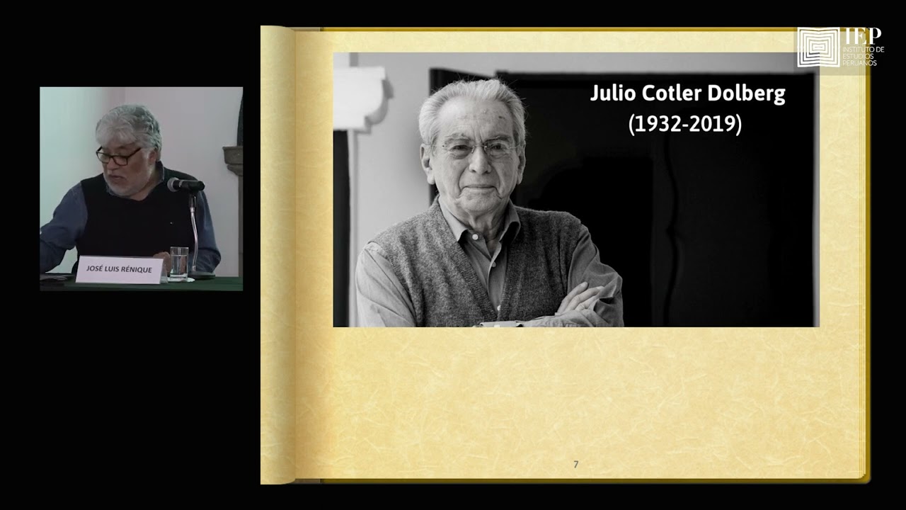 [PRESENTACIÓN] Colección de obras escogidas de Julio Cotler
