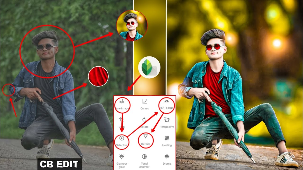 Snapseed Original CB Editing Tutorial | Snapseed | CB Editing Kaise Karen | CB Editing Tutorial