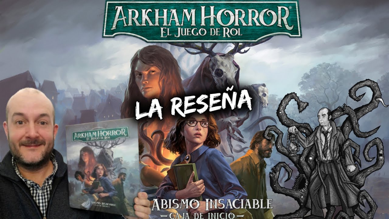 Arkham Horror El Juego de Rol | Caja de Inicio El Abismo Insaciable | Reseña