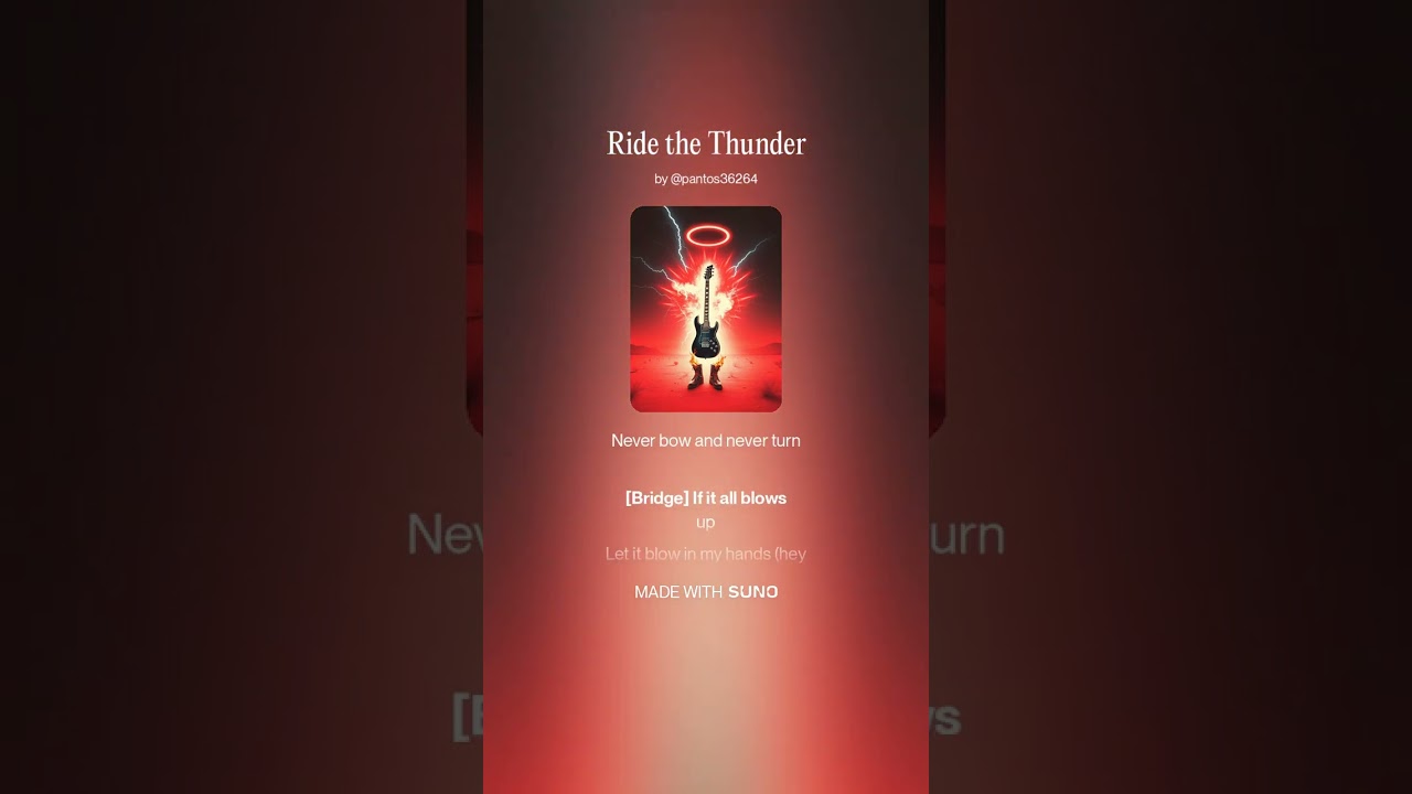 Ride the Thunder