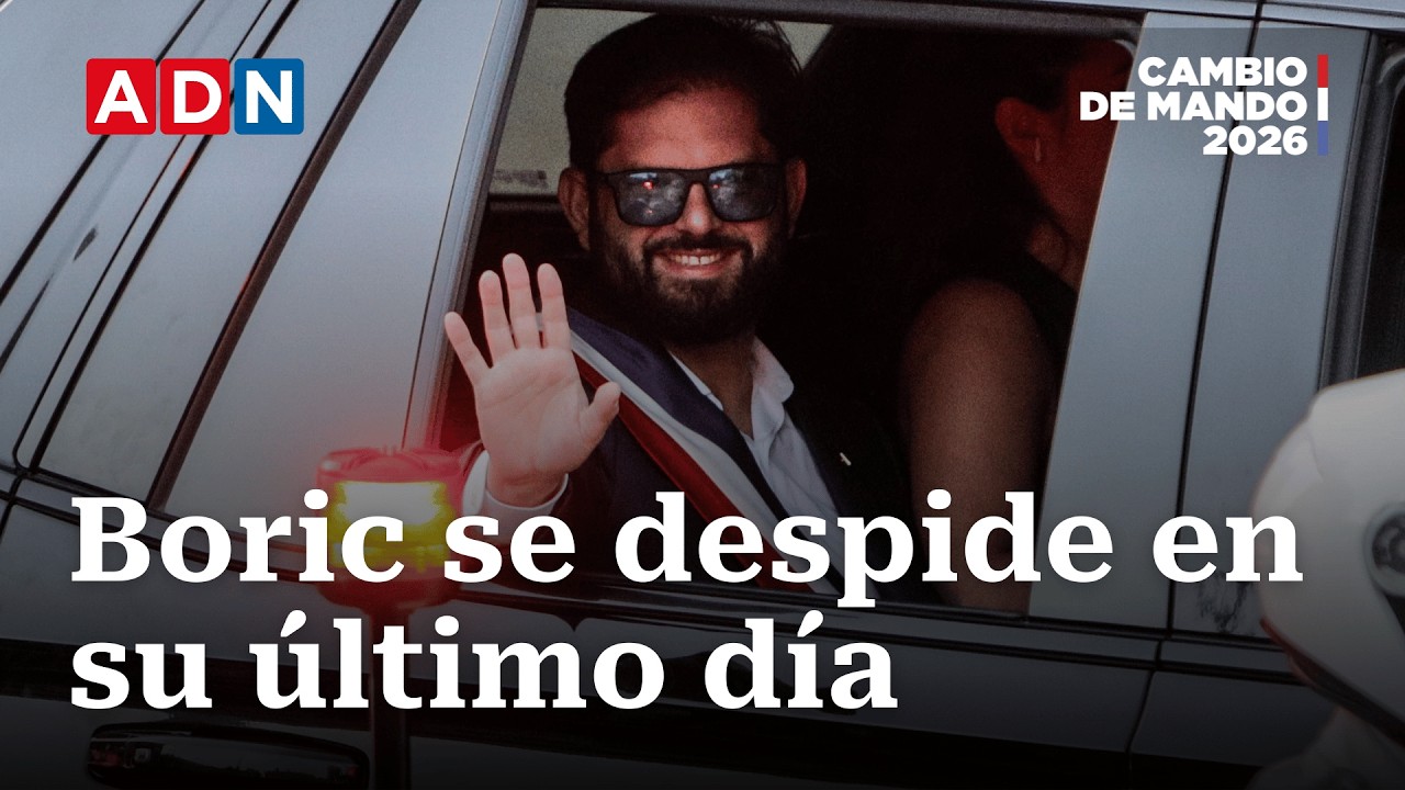 Gabriel Boric se despide en su último día como Presidente: “Gracias por tanto y perdón por lo poco”