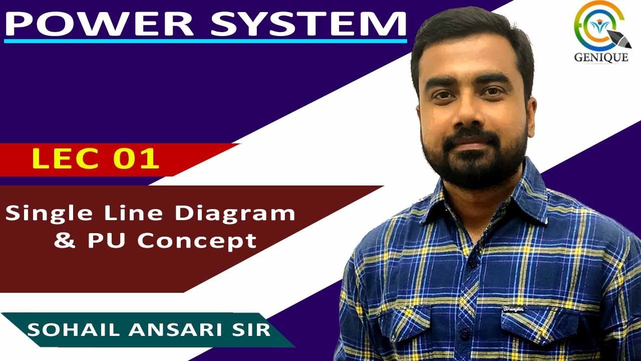Lec 01 Single Line Diagram & PU Concept