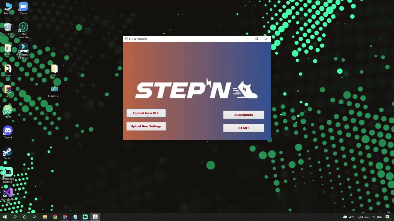 STEPN AUTORUN BOT FREE   STEPN FARM BOT   EASY MONEY   UPDAT