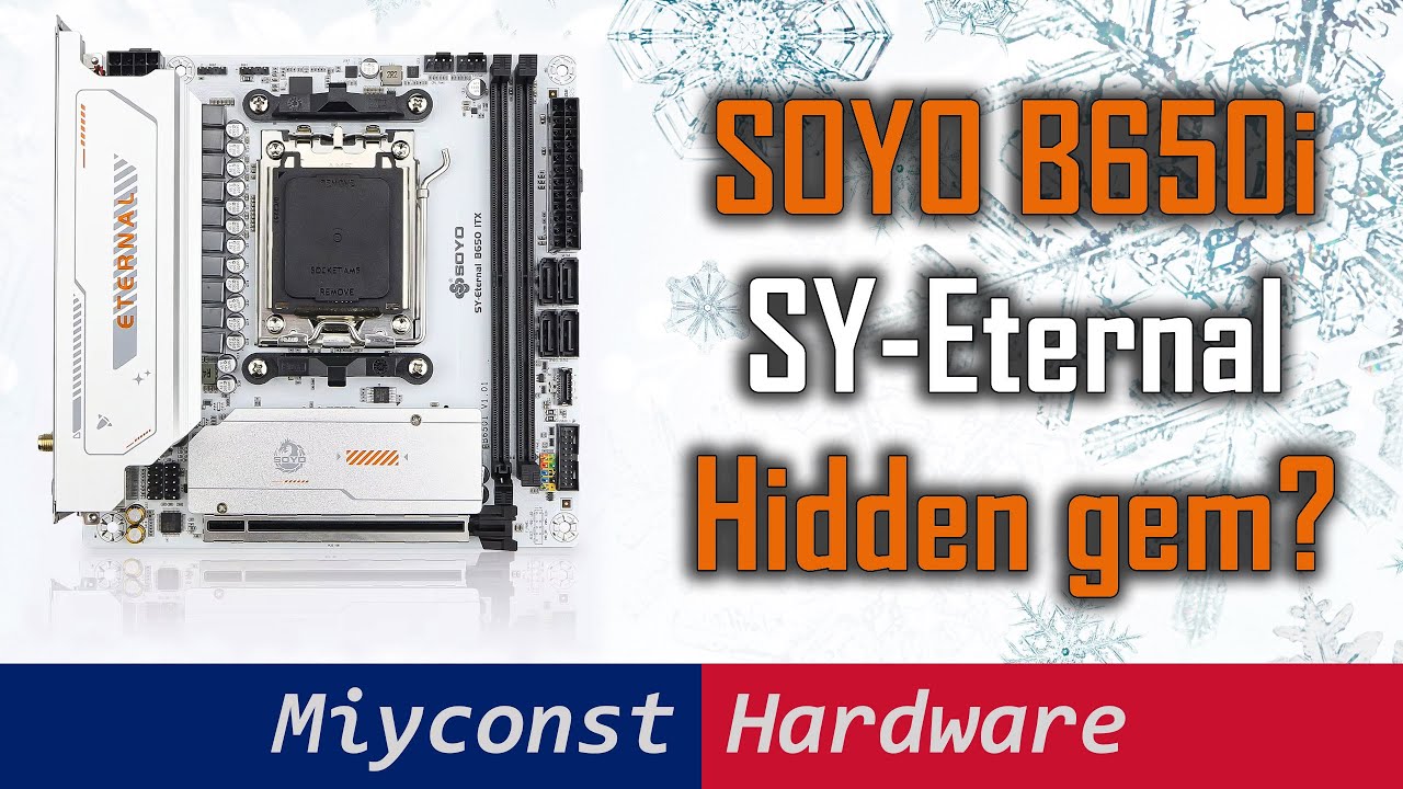 SOYO B650i SY-Eternal &ndash; za ok. 125 euro to perełka wśr&oacute;d płyt AM5 Mini-ITX!