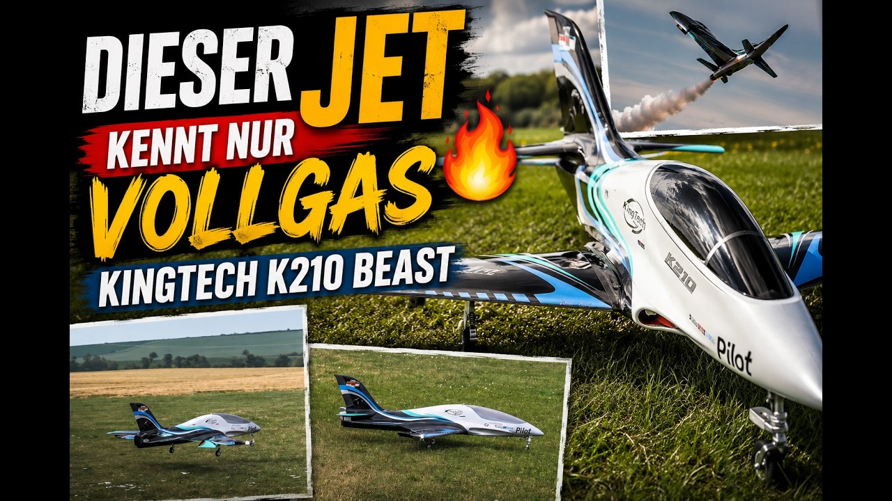 Jet KingTech K210 Turbine … wer abfängt ist feige 😛👌🤩