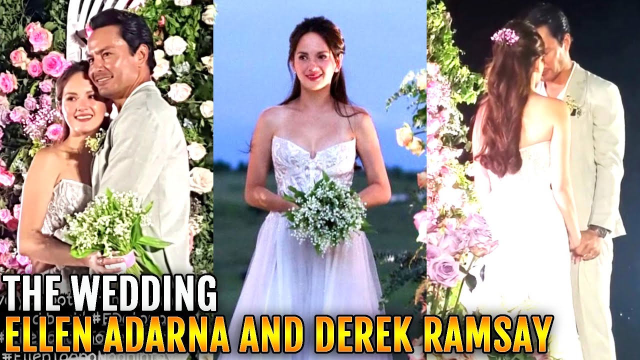Actual WEDDING FOOTAGE! The Ellen Adarna and Derek Ramsay WEDDING November 11, 2021