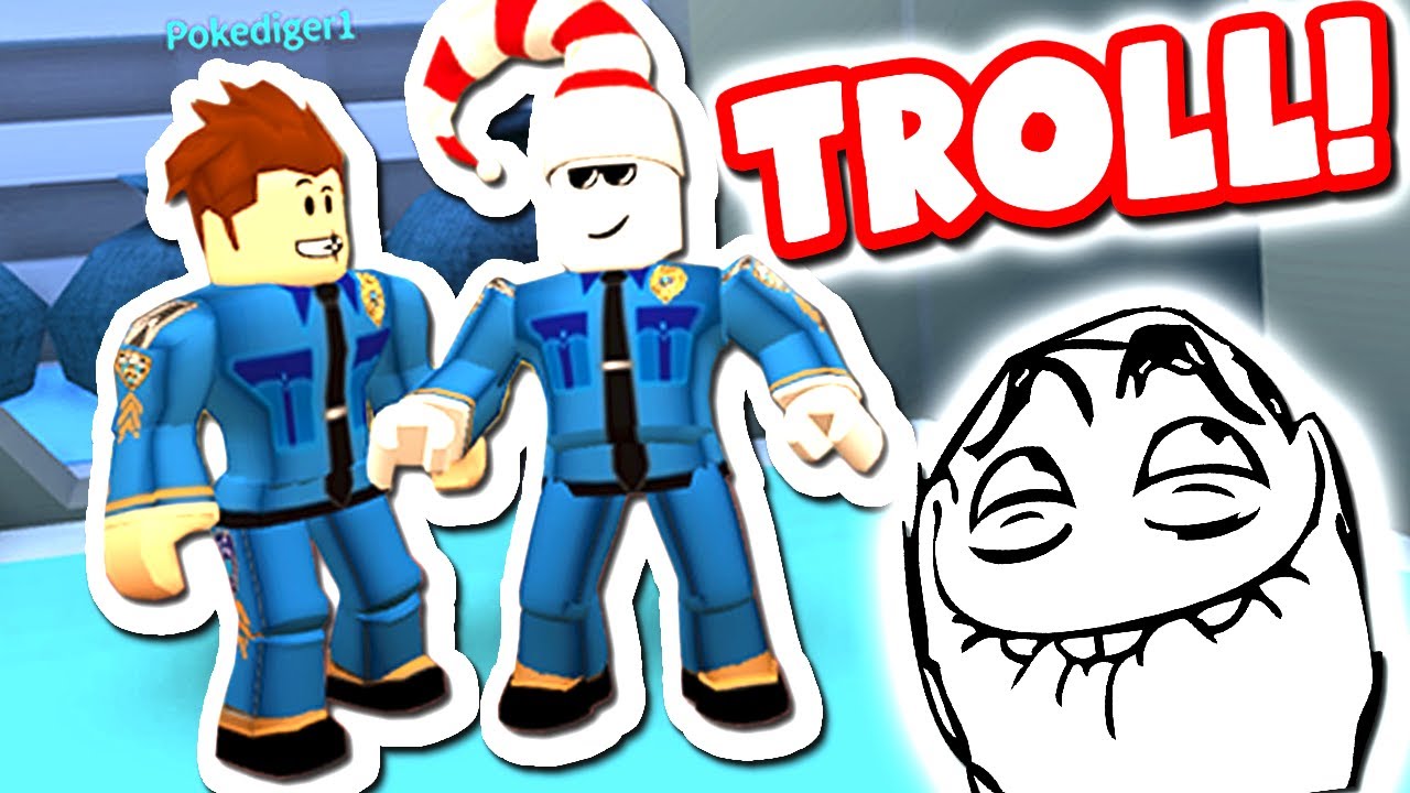 FAKE COP TROLLING (Roblox Jailbreak)