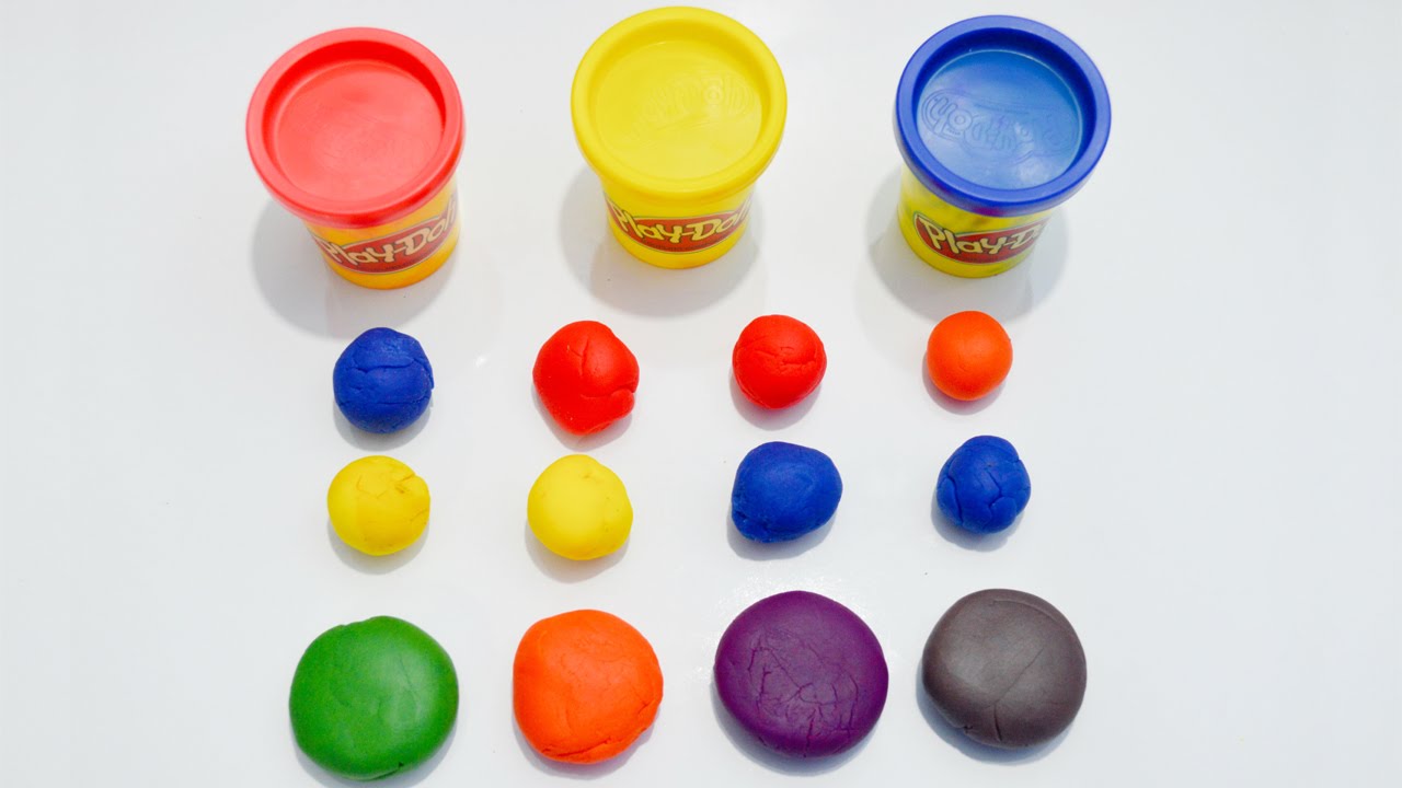 Learn Colors Using Play Doh ► Mix Primary Colors To Produce Secondary Colors by Kids Toys and Crafts