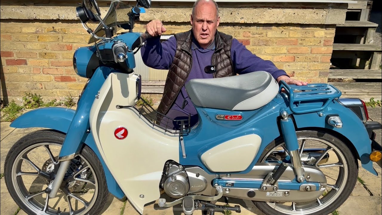 Модификации Honda C125 часть 3. Багажник Givi.