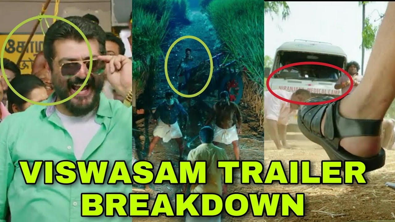 Viswasam Trailer Breakdown | Details you missed in trailer | Story of viswasam | Ajith Kumar | Siva