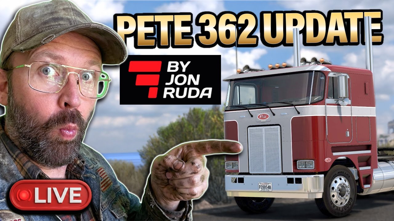 🚛 JonRuda Pete 362 V5 Update: Der beste Cabover im ATS?