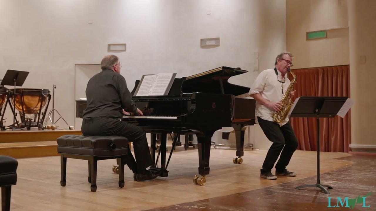 Hora Staccato by Grigoraș Dinicu | Performed by Gerard McChrystal (sax) & William Godfree (piano)