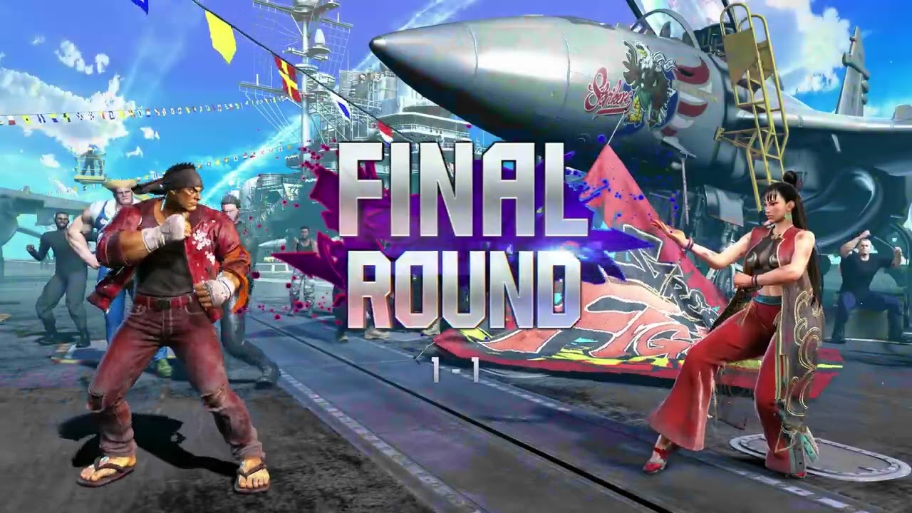 Street Fighter 6 - Ryu vs Chun-Li - Outfit 3