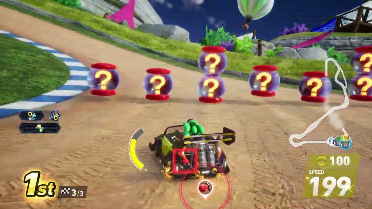 Sonic Racing: CrossWorlds Win 86