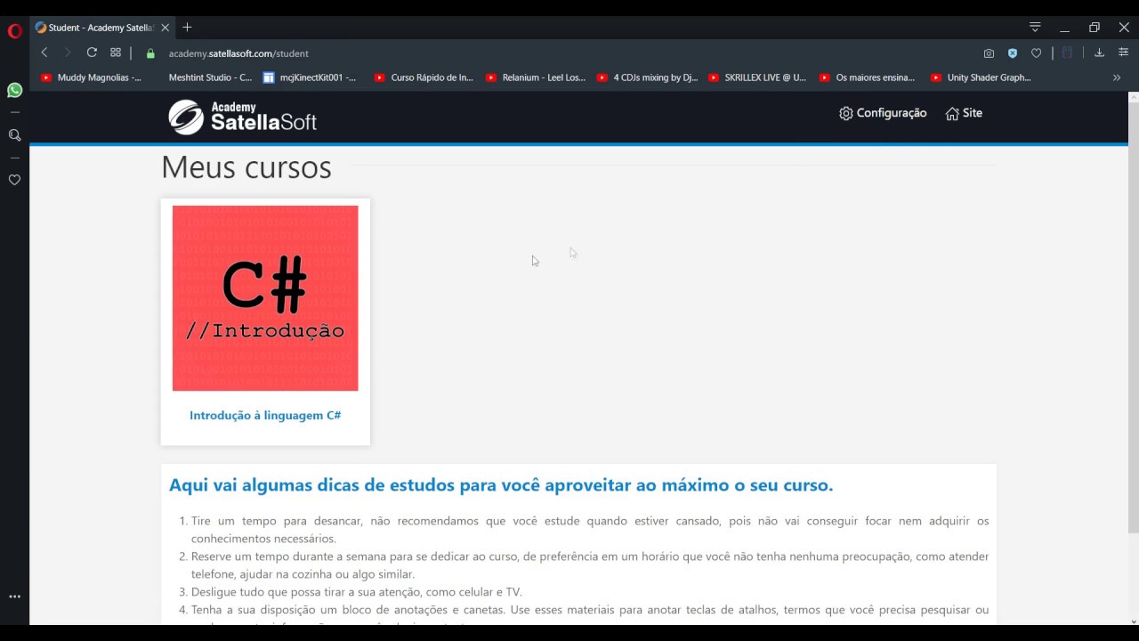 Curso Free - Introdução a Linguagem C#